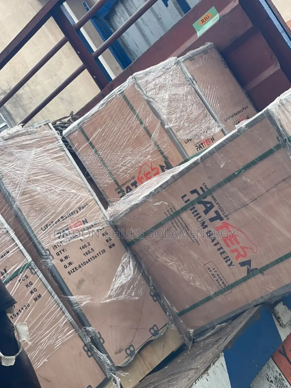 17.5kwh Pattern Lithium Battery