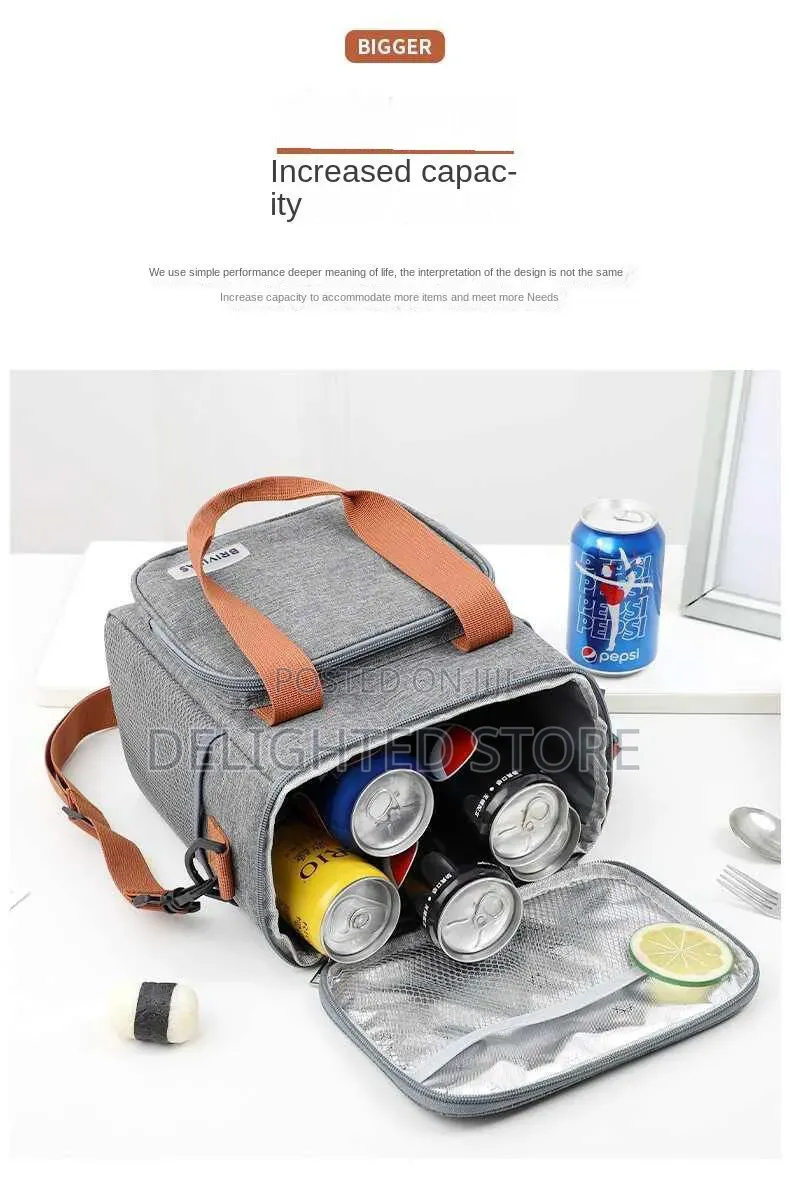 Brivilas" Double Layer High Insulated School Lunch Box(Top Quality)