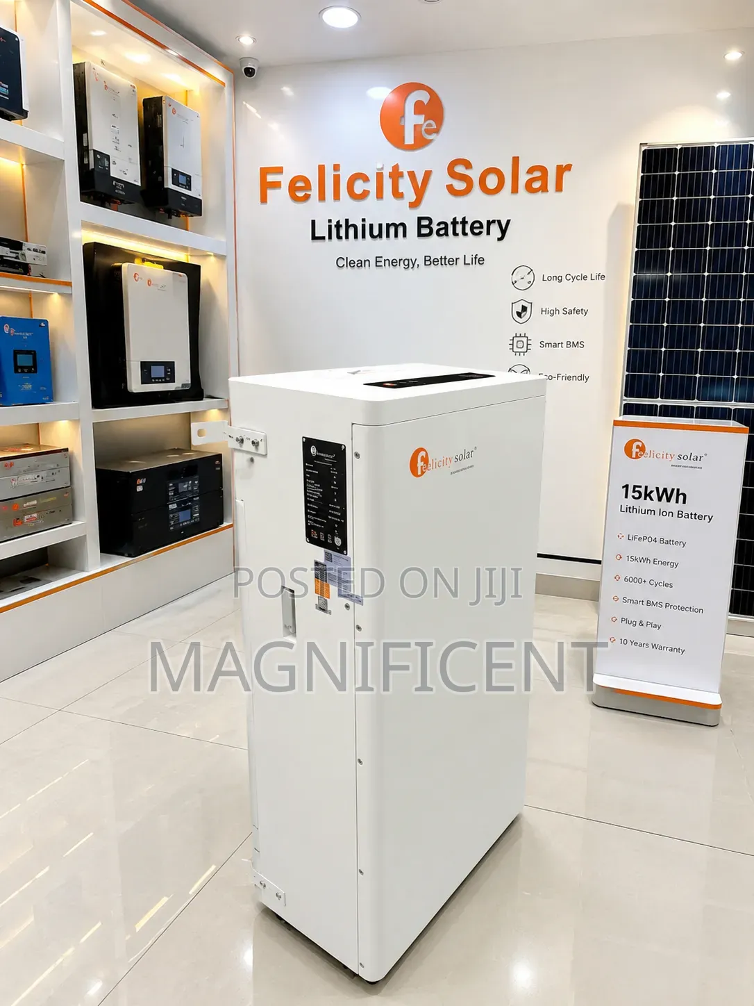 Felicity Solar 15kwh Lifepo4 Lithium Battery – High-Capacity Energy