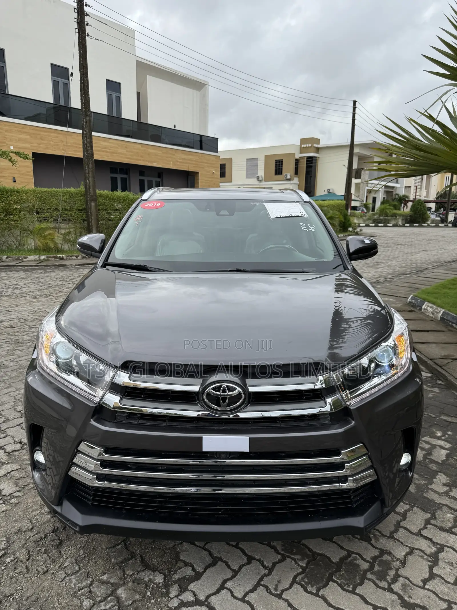 Toyota Highlander Limited Platinum 2019 Gray