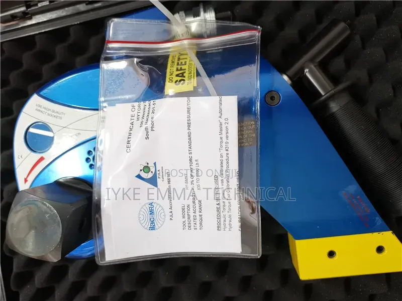 Hytorc Hy-3mxt 1" Square Drive Hydraulic Torque Wrench