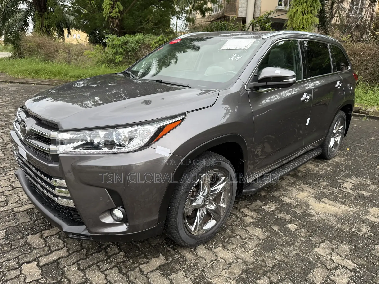 Toyota Highlander Limited Platinum 2019 Gray