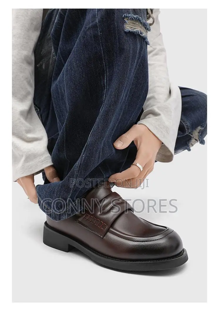 Cop the Bold Cut-Out Two Tone Bridge Loafers