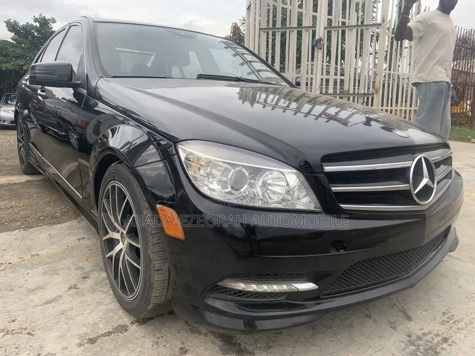 Mercedes-Benz C-Class C 350 4MATIC (S204) 2011 Black