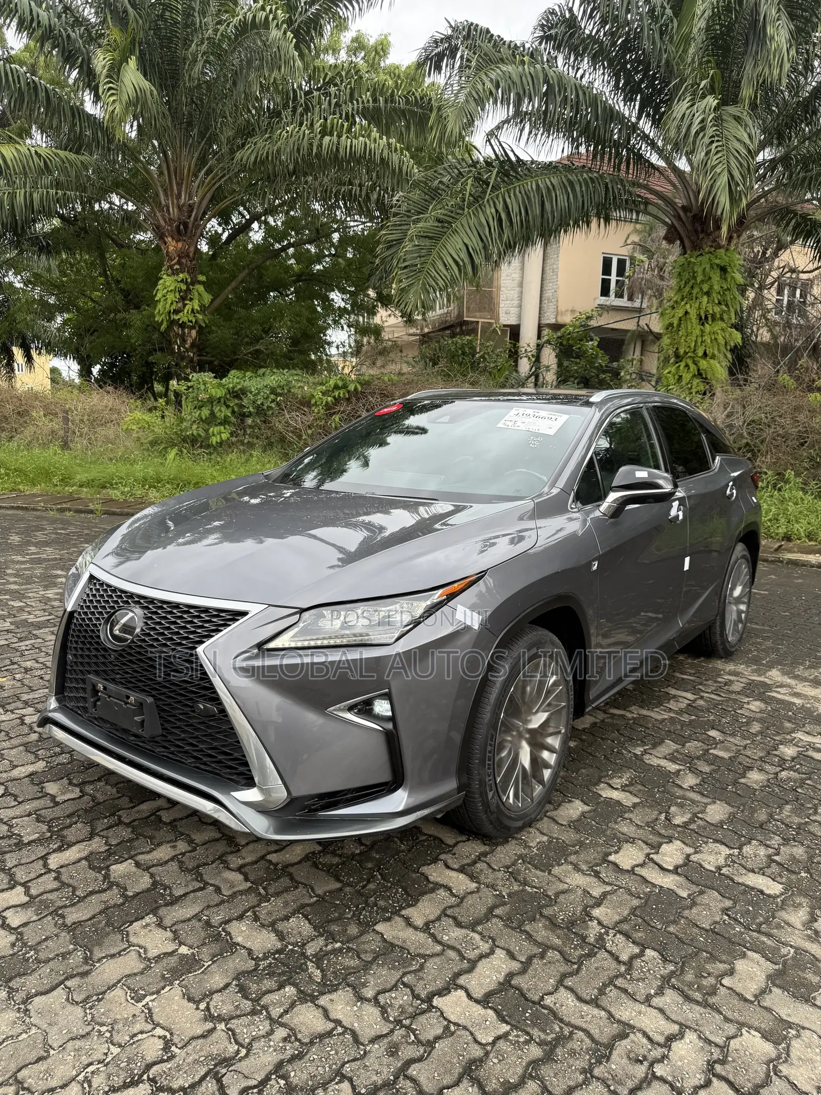 Lexus RX 350 F Sport AWD 2019 Gray