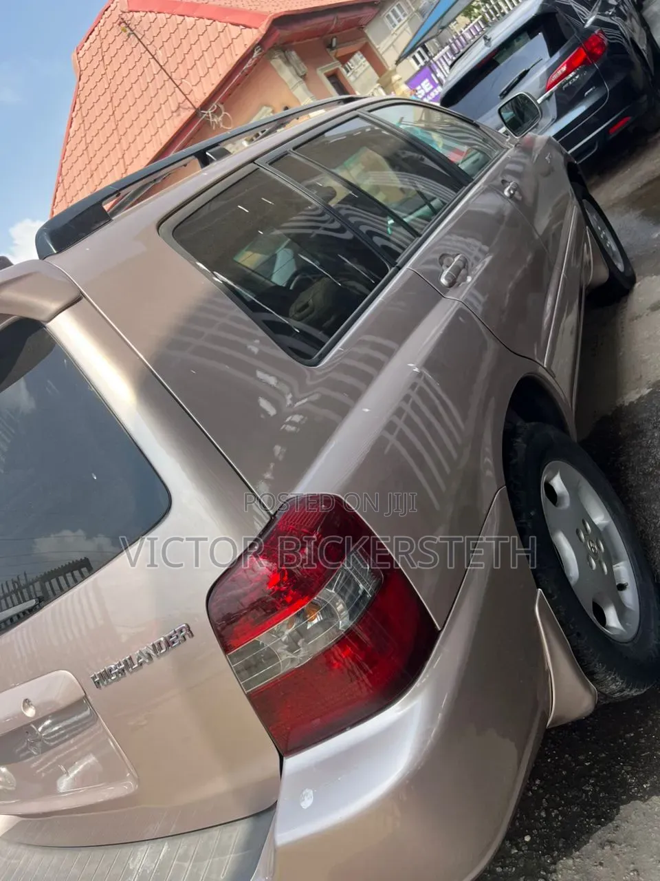 Toyota Highlander Limited V6 FWD 2004 Gold