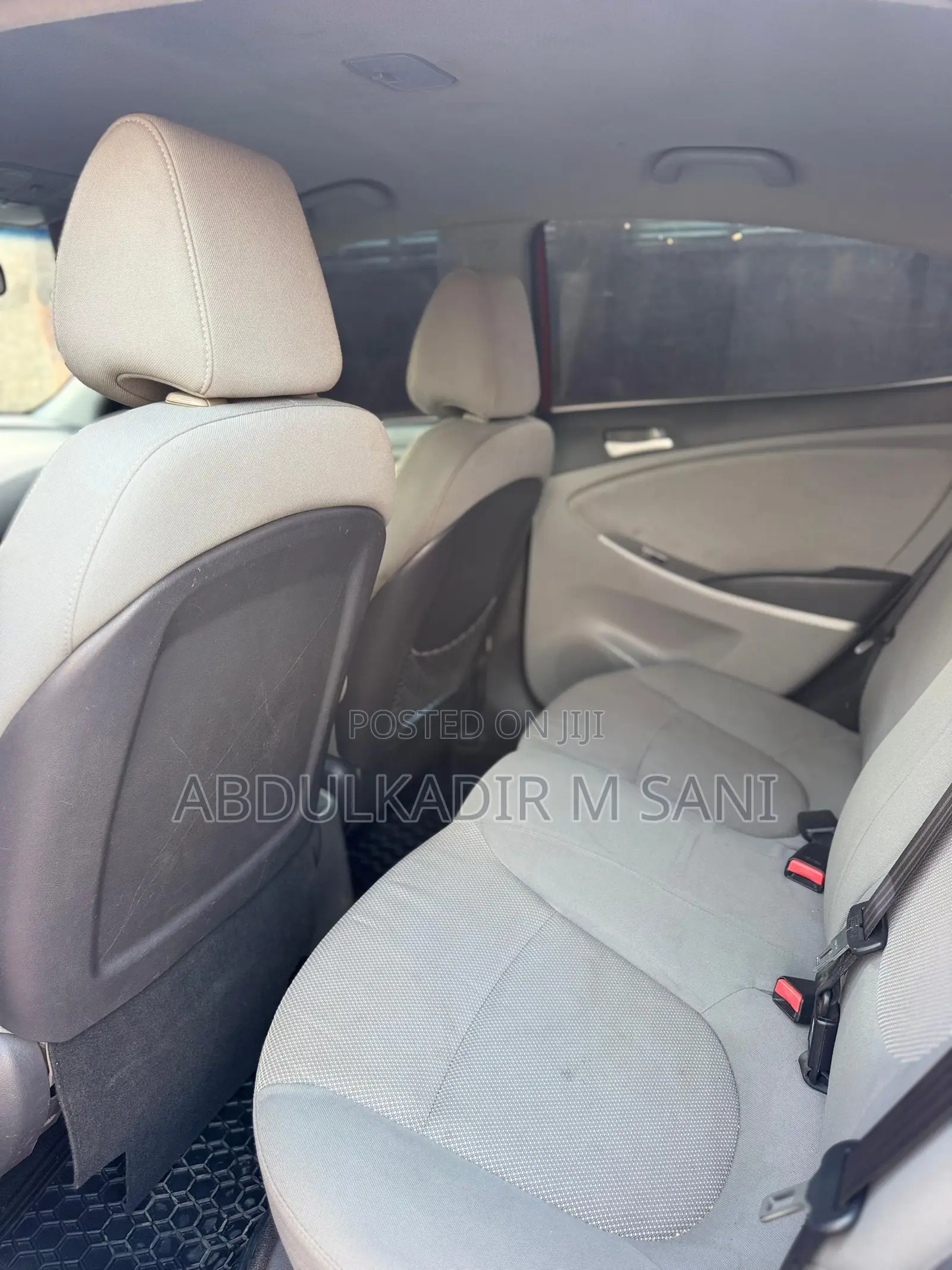 Hyundai Accent 2014 Red