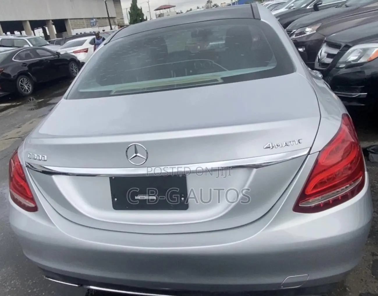 Mercedes-Benz C300 Base 4Matic Sedan AWD (2.0L 4cyl 7A) 2016 Silver