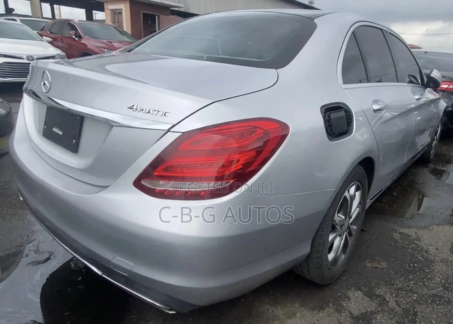 Mercedes-Benz C300 Base 4Matic Sedan AWD (2.0L 4cyl 7A) 2016 Silver