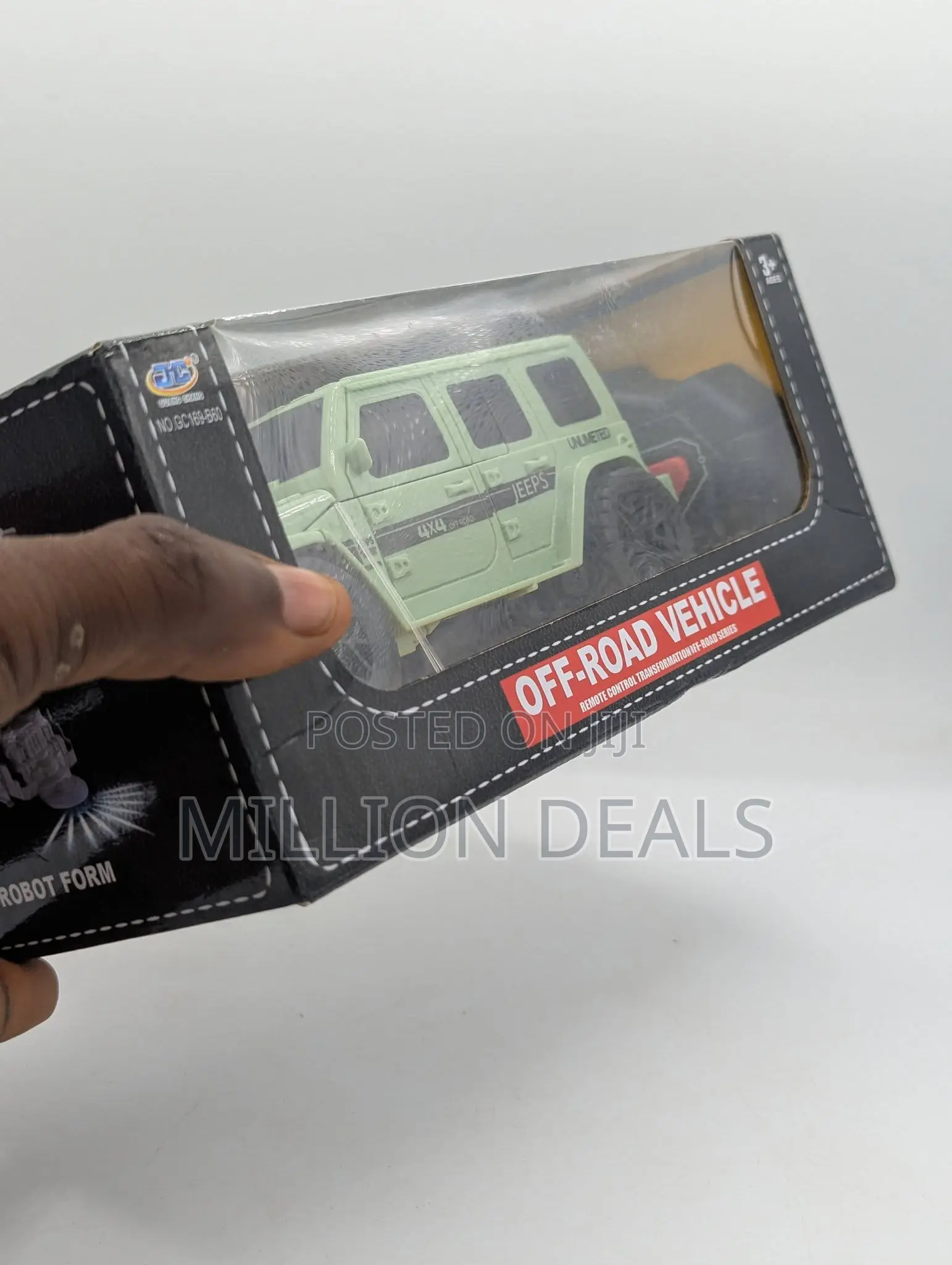 Off Road Vehicle Electric Transformation Kids Toy Ages 3+