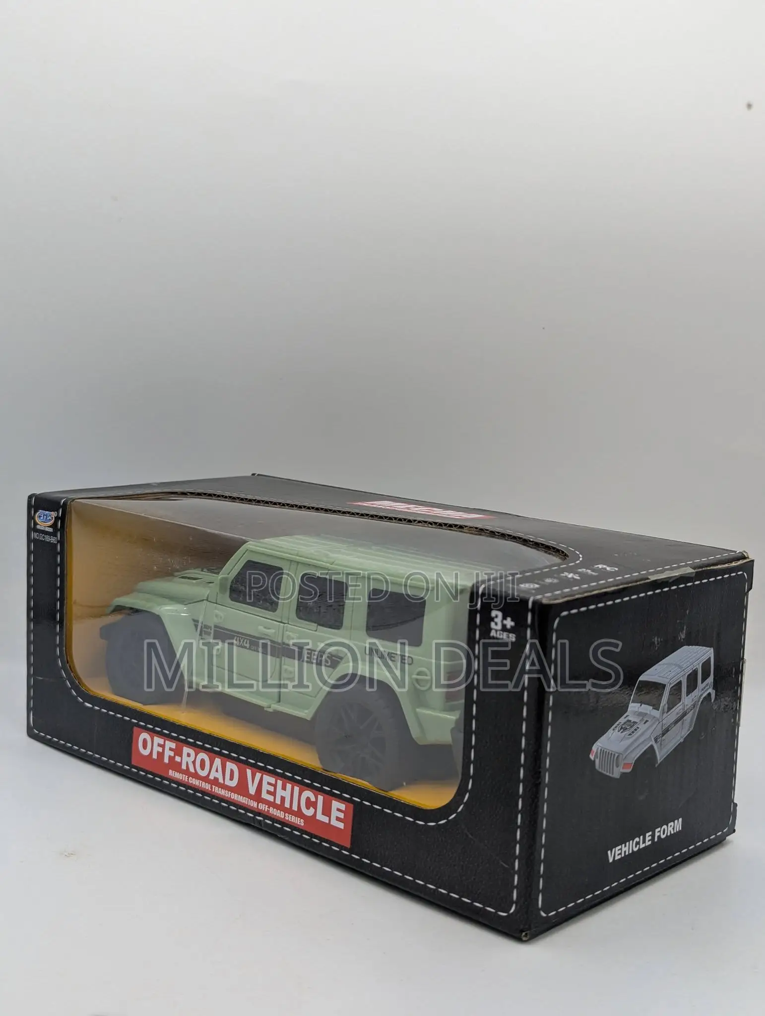 Off Road Vehicle Electric Transformation Kids Toy Ages 3+