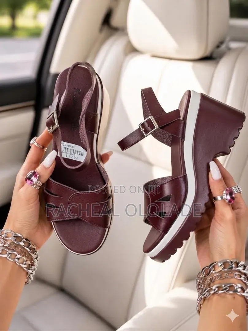 Classy Female Portable Heel Sandals