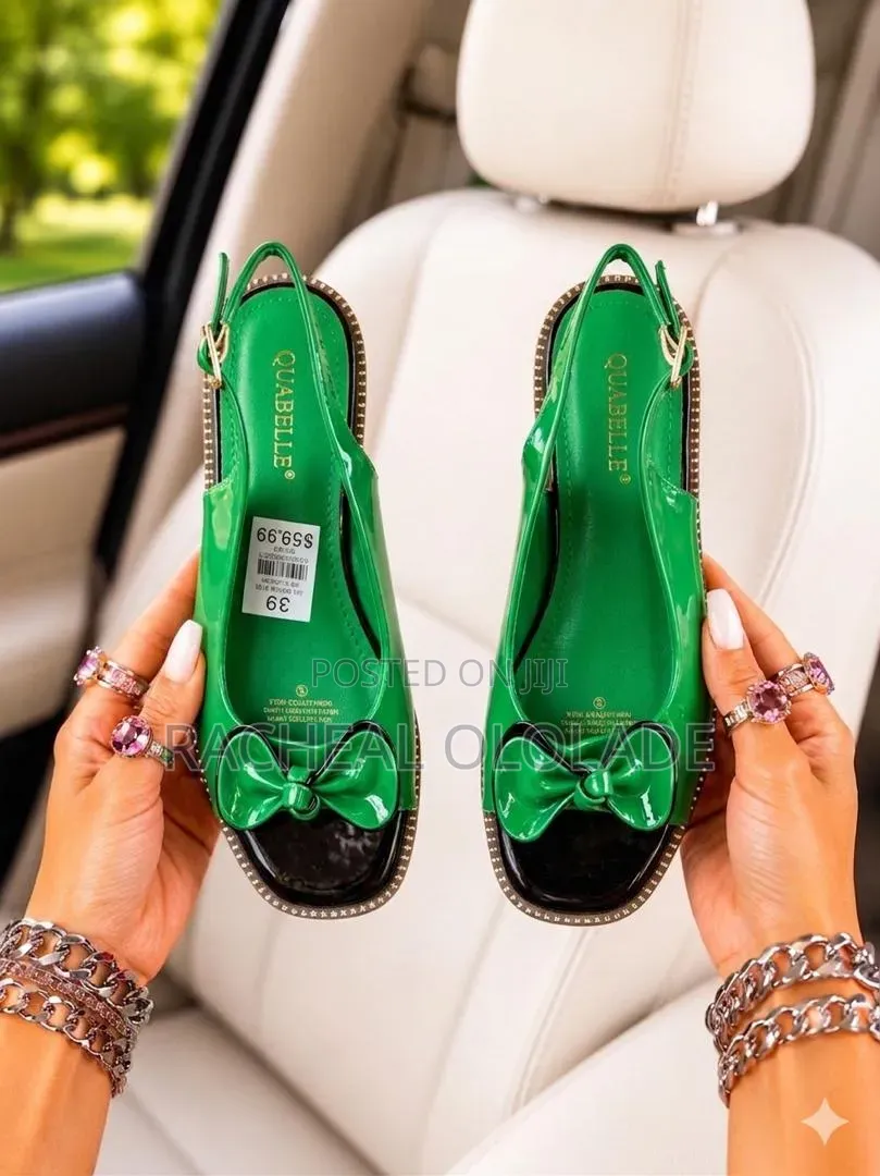 Classy Female Low Heel Sandals
