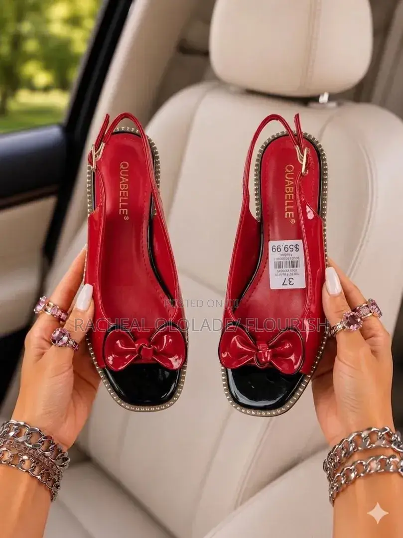 Classy Female Low Heel Sandals