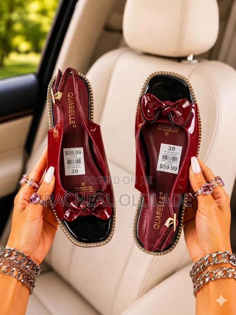 Classy Female Low Heel Sandals