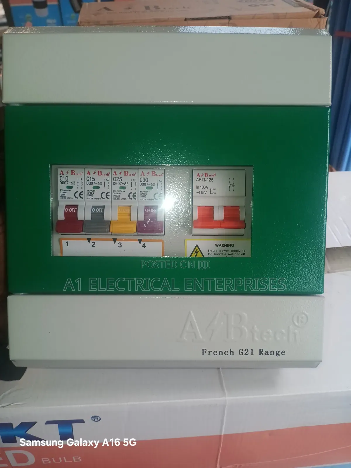 D4 Single Phase Distribution Board a B Tech