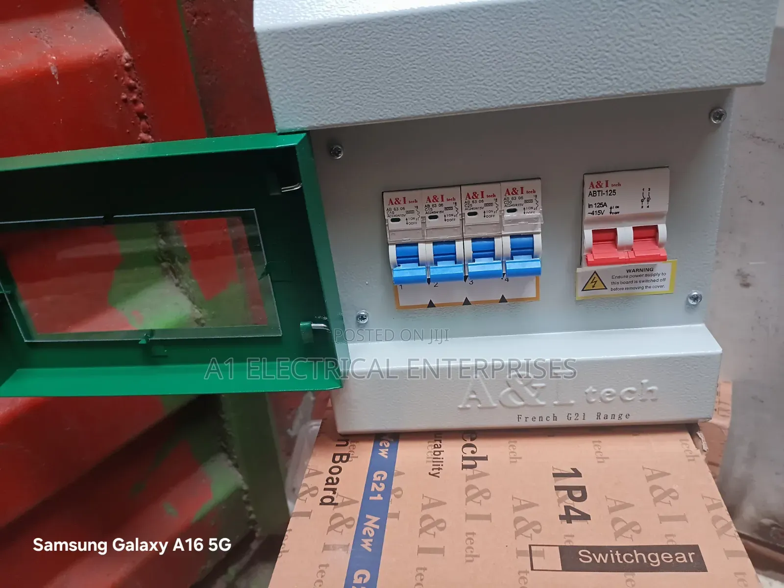 D4 Single Phase Distribution Board a B Tech