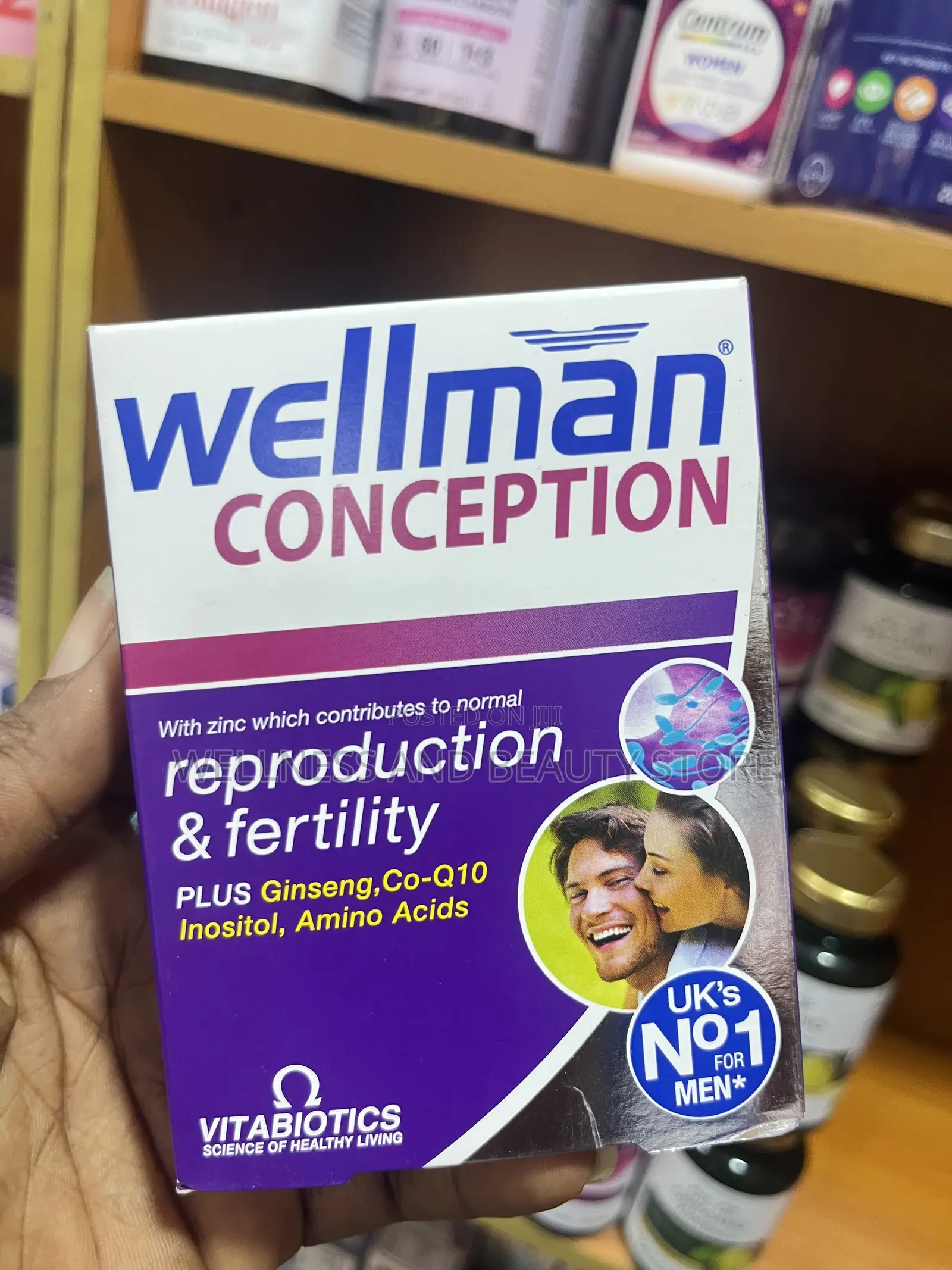 Wellman Conception | Male Fertility Support Sperm Health Vitamins