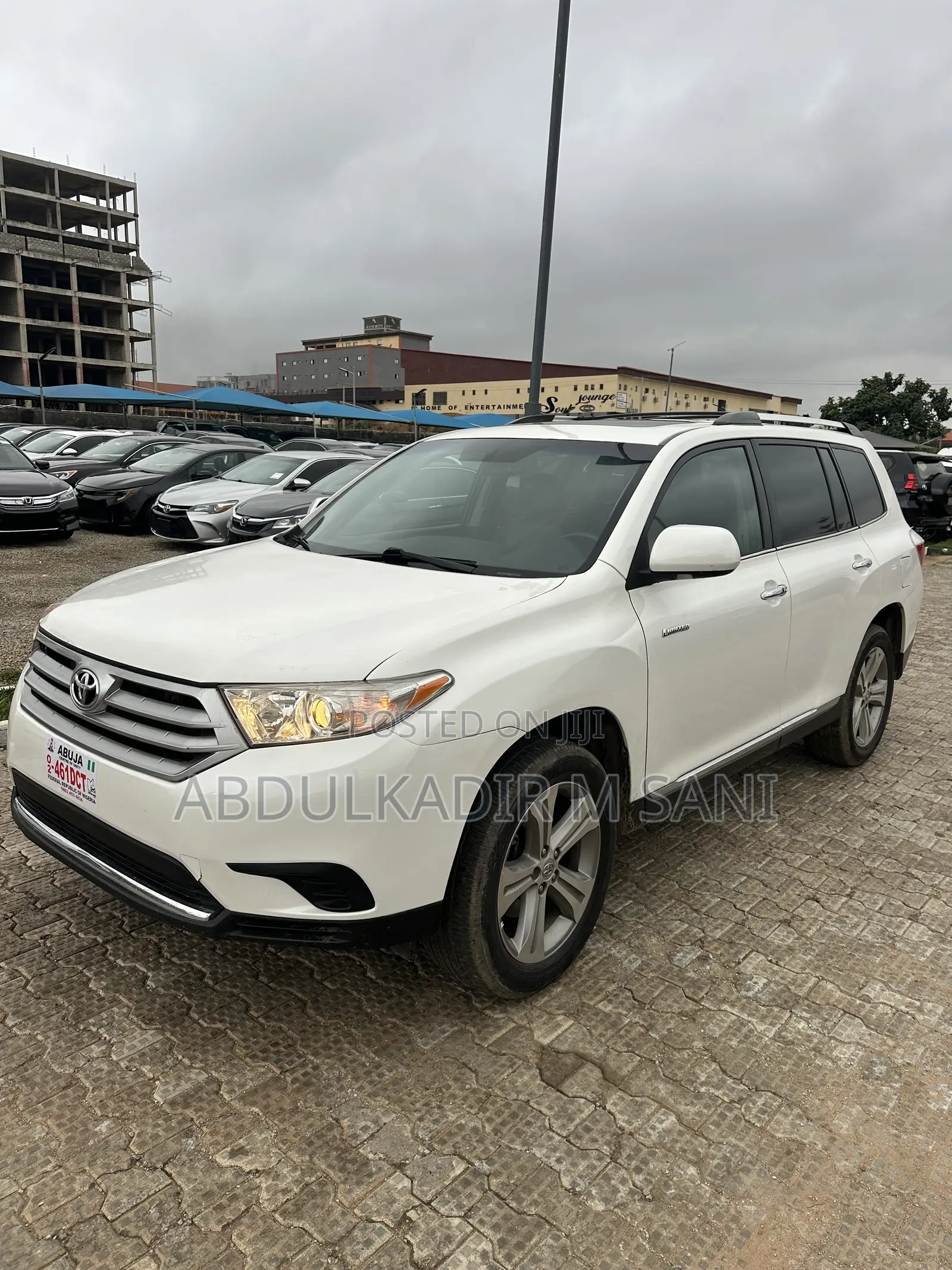 Toyota Highlander 2012 White