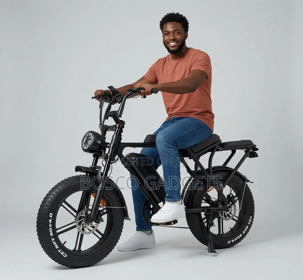 Off-Road Fat Tyre Electric Bicycle 48v23ah Smart Card System