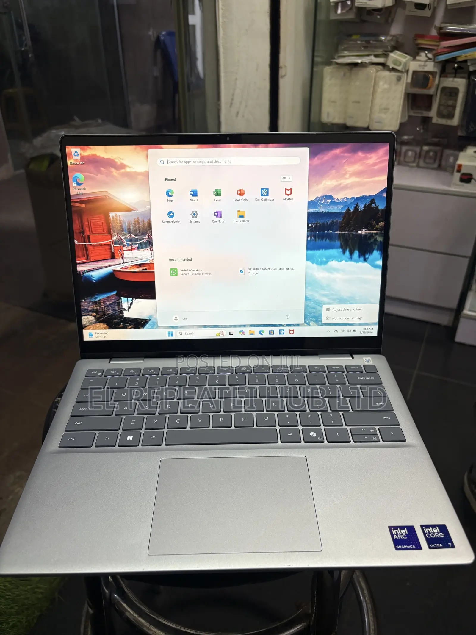 Laptop Dell 14 Premium 16GB Intel Core Ultra 7 SSD 1T
