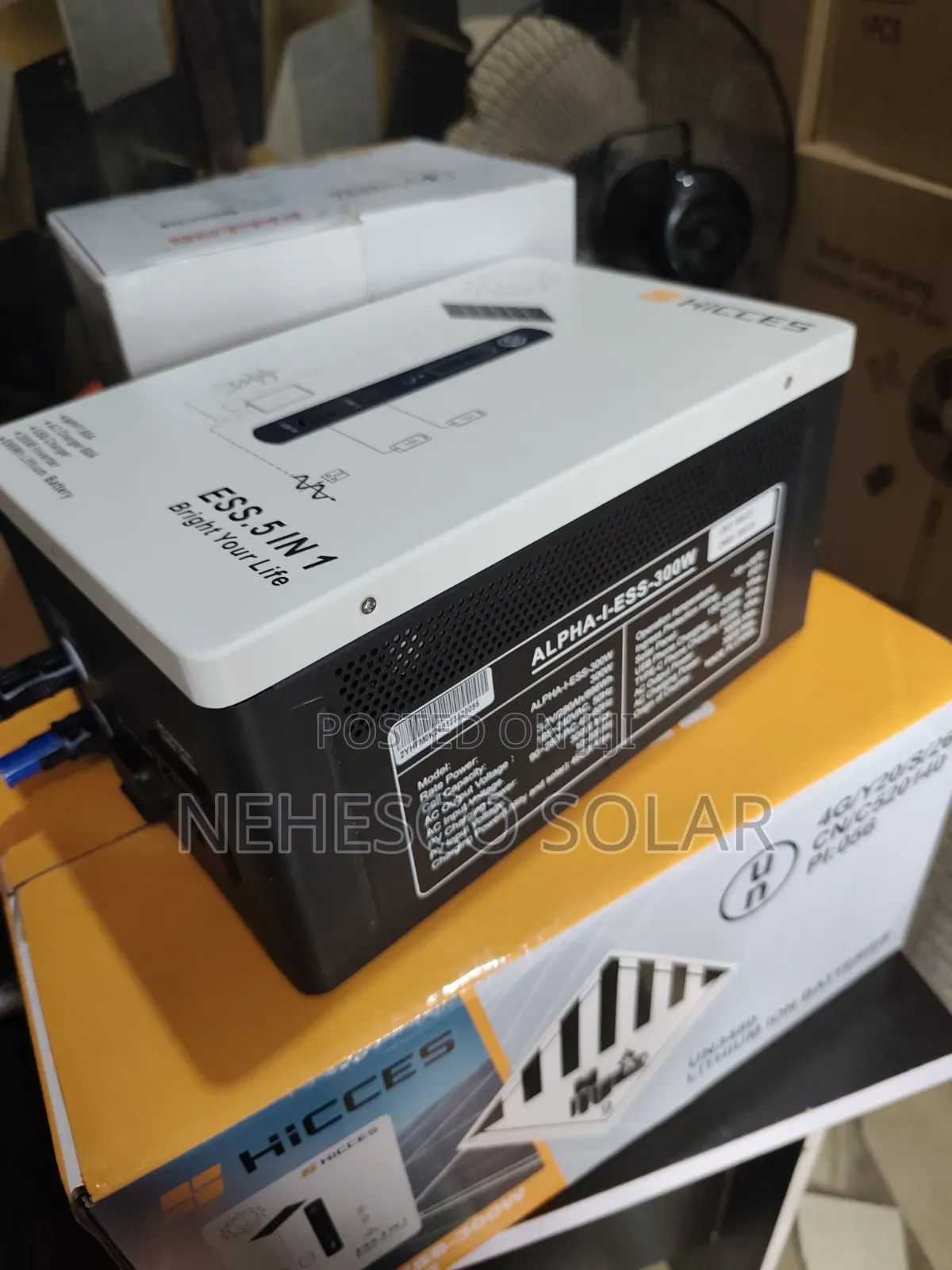 Portable 300w Solar Generator With 1kwh Battery