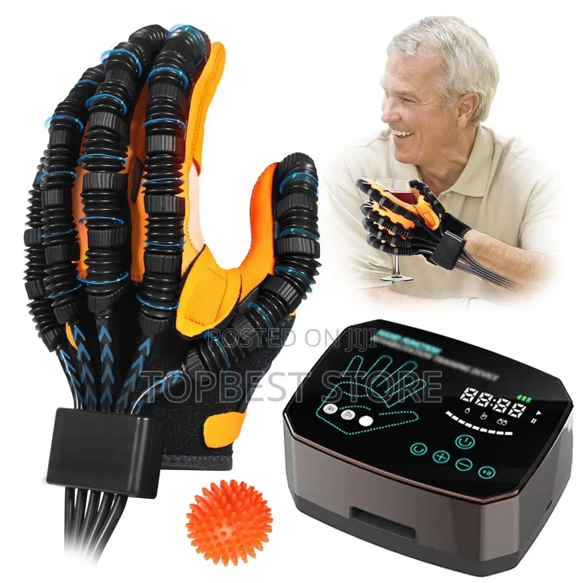 Hand Rehabilitation Gloves Robot Device