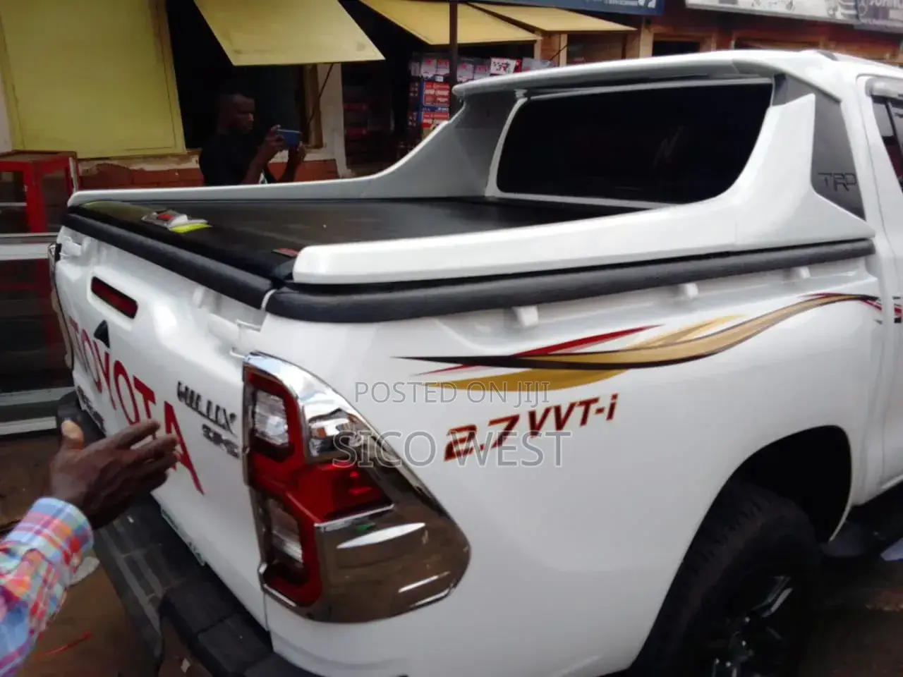 Back Rear Light Chrome Protector for Toyota Hilux 2025 Model