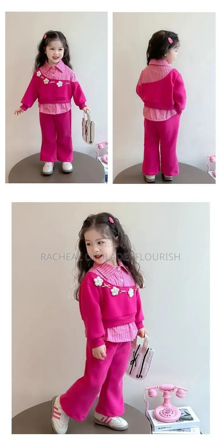 Pink Up and Down Wear for Girls