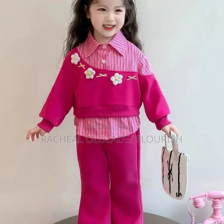 Pink Up and Down Wear for Girls