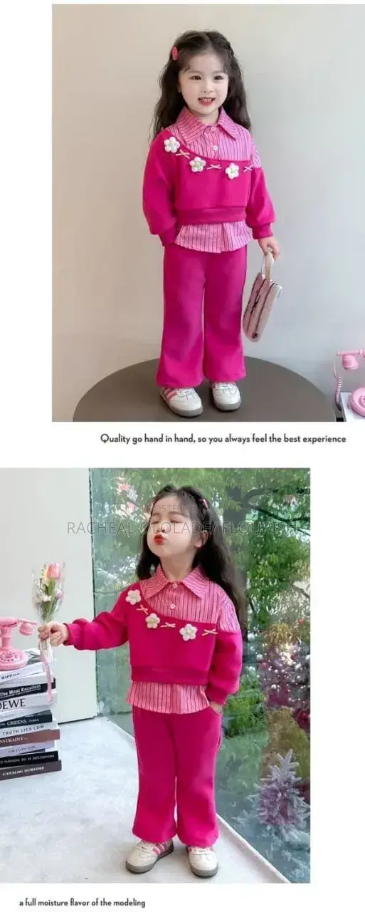 Pink Up and Down Wear for Girls
