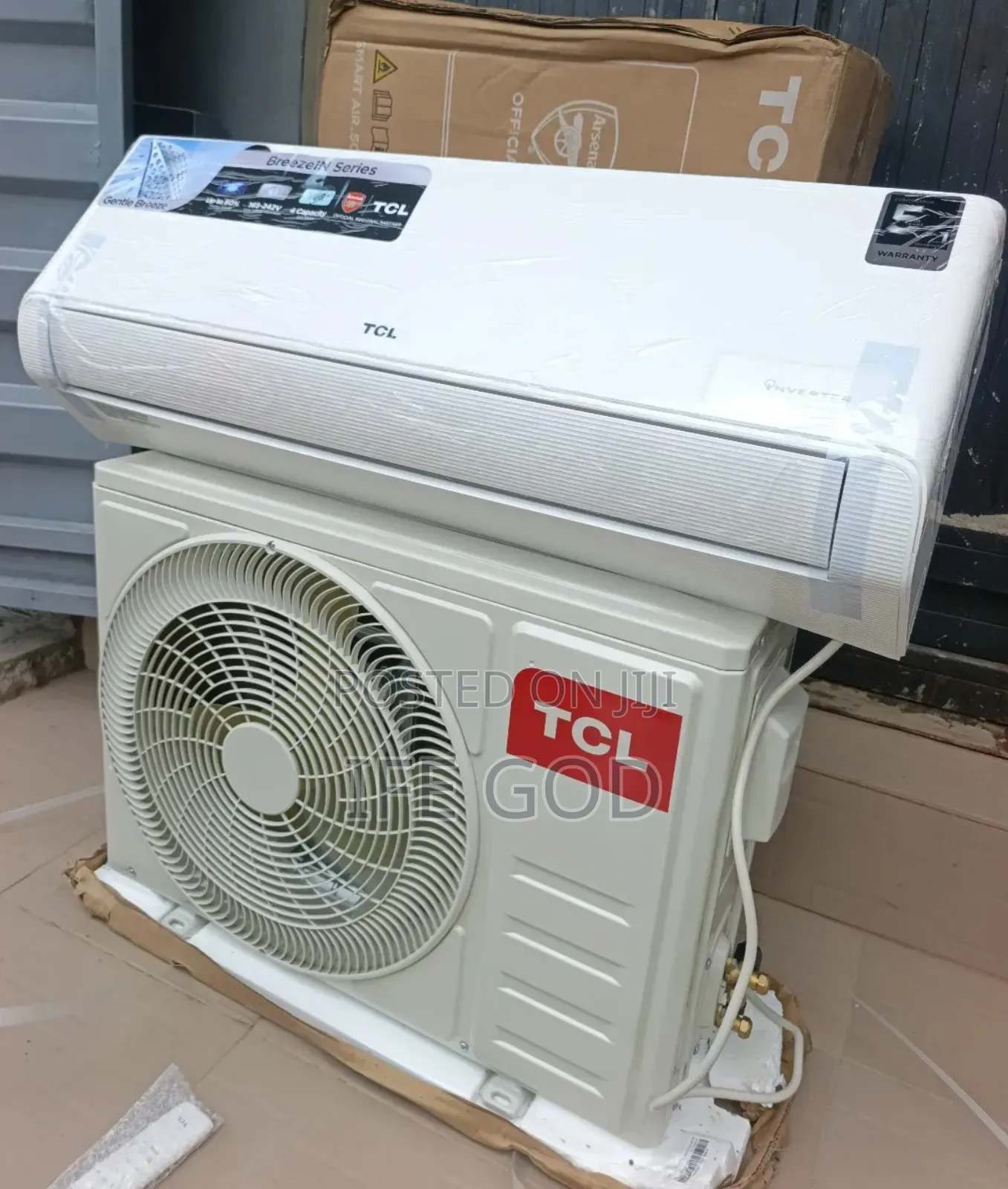 Original TCL Inverter 2 Hp R410a Air Conditioner Breezein Series.