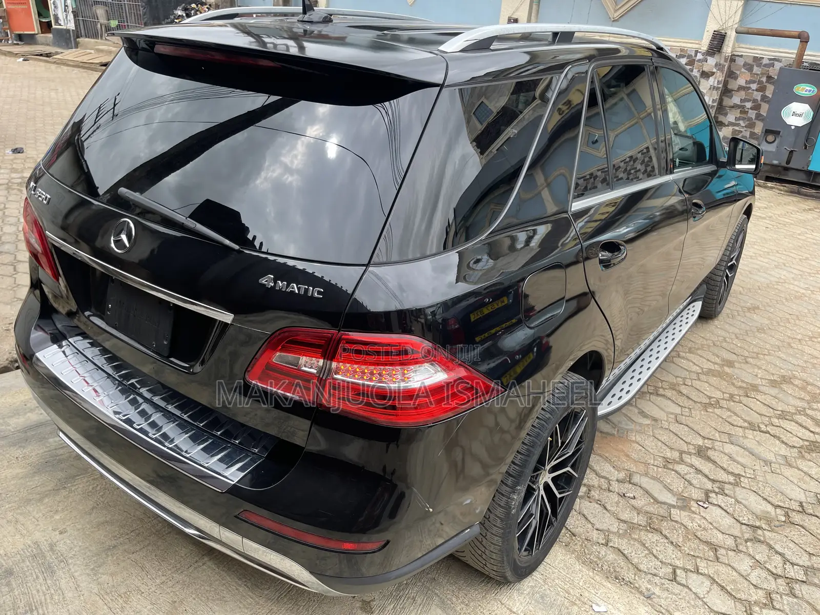 Mercedes-Benz M Class ML350 4MATIC 4dr SUV AWD (3.5L 6cyl 7A) 2015 Black
