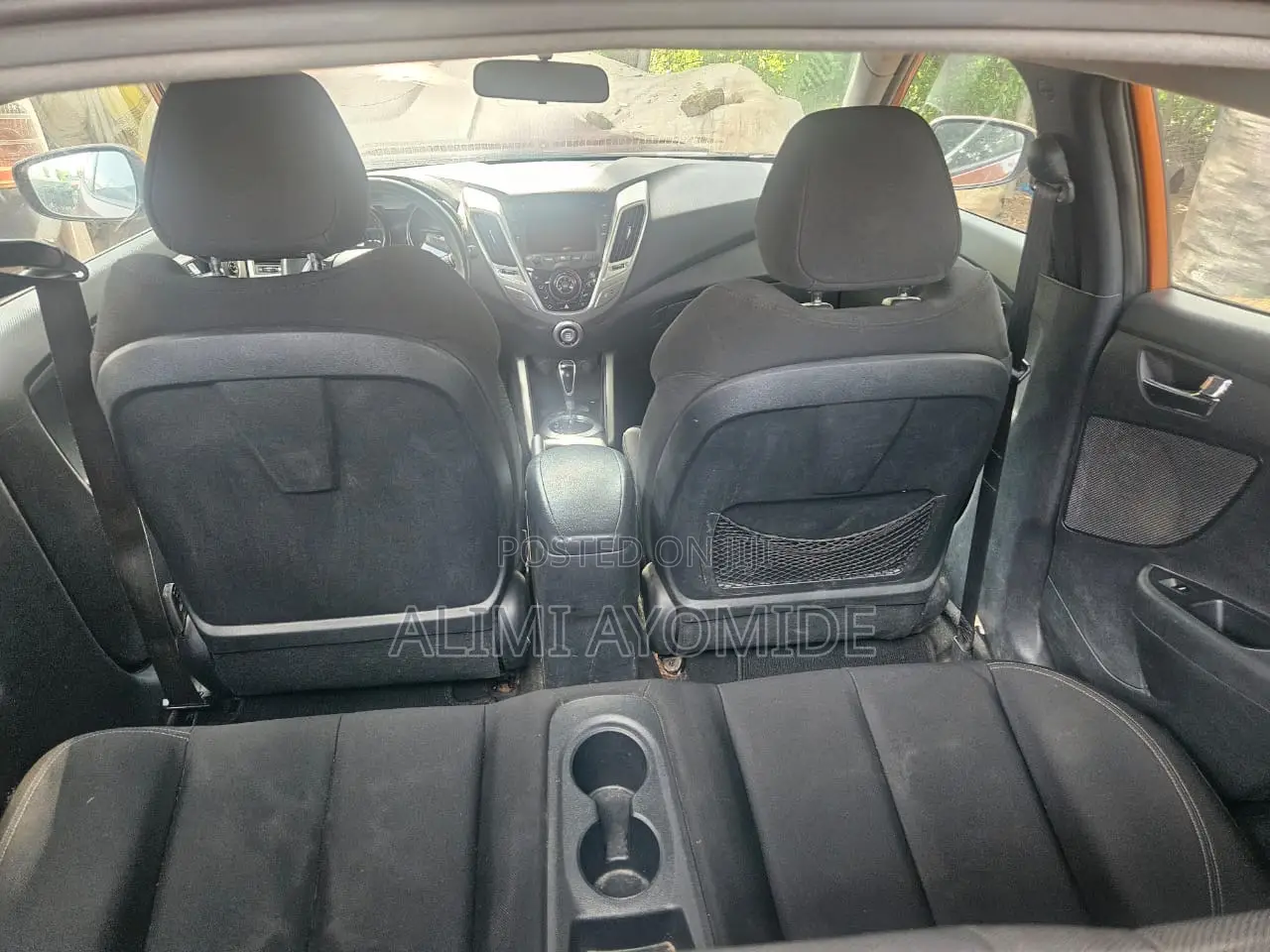 Hyundai Veloster 2014 Orange