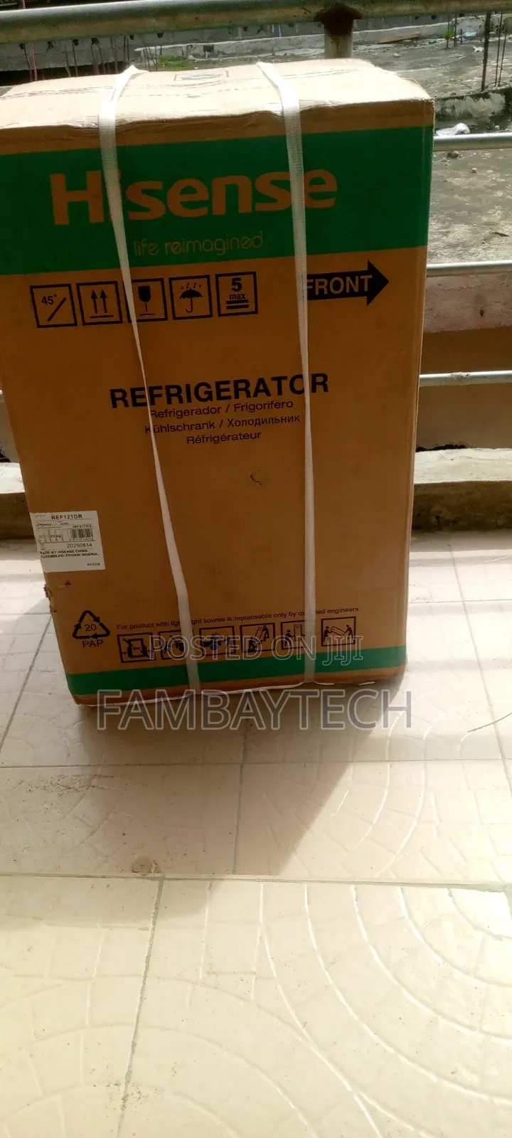 Hisense Ref 121 Single Door Refrigerator – Everyday Convenience