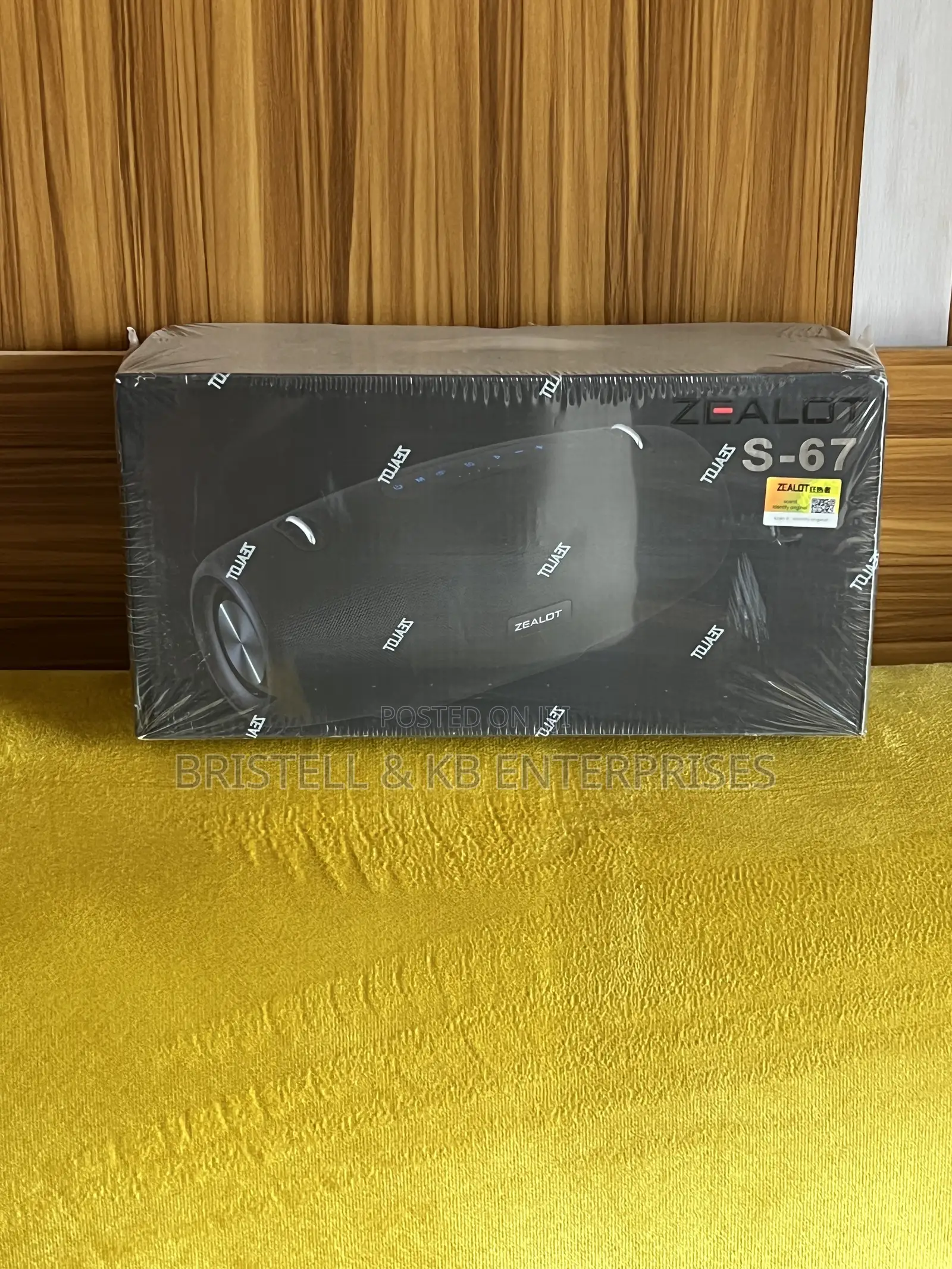 Original Zealot S-67 Bass Bluetooth Speaker Maximum Quality Sound.