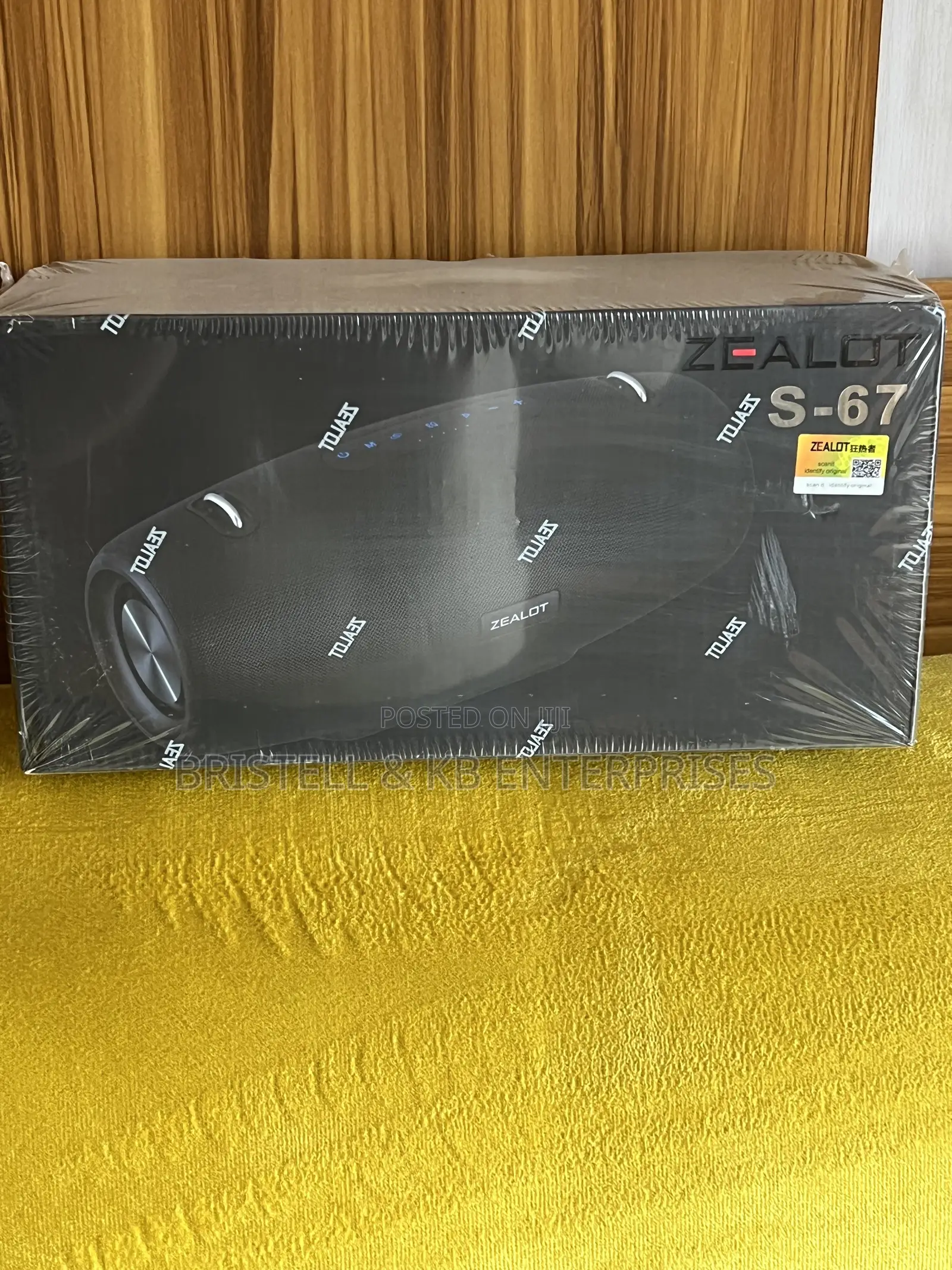 Original Zealot S-67 Bass Bluetooth Speaker Maximum Quality Sound.