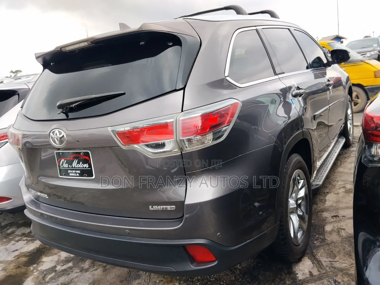 Toyota Highlander Limited 4dr SUV (3.5L 6cyl 6A) 2015 Gray