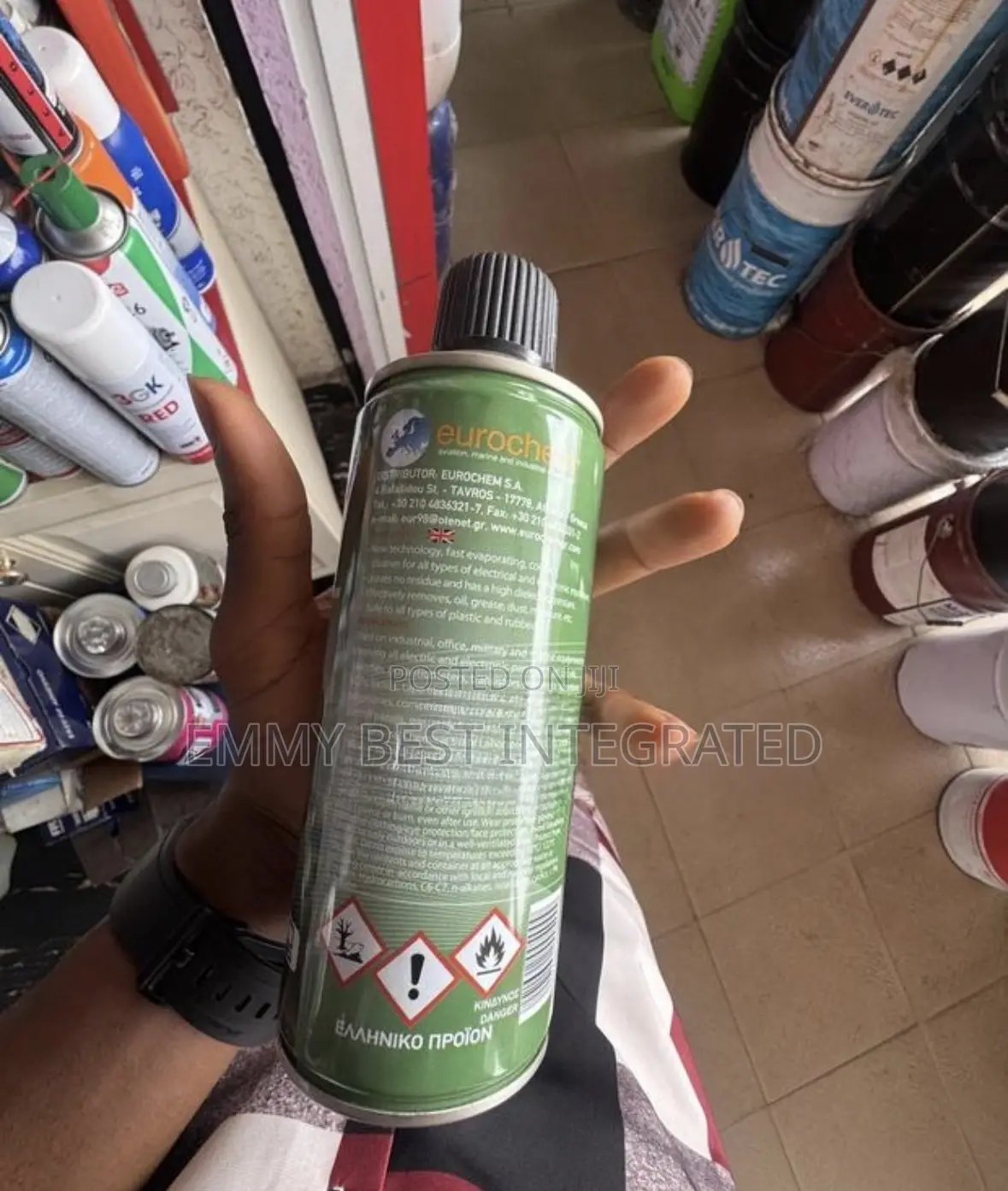 Eurochem 203 Electric Contact Electronic Systems Cleaner