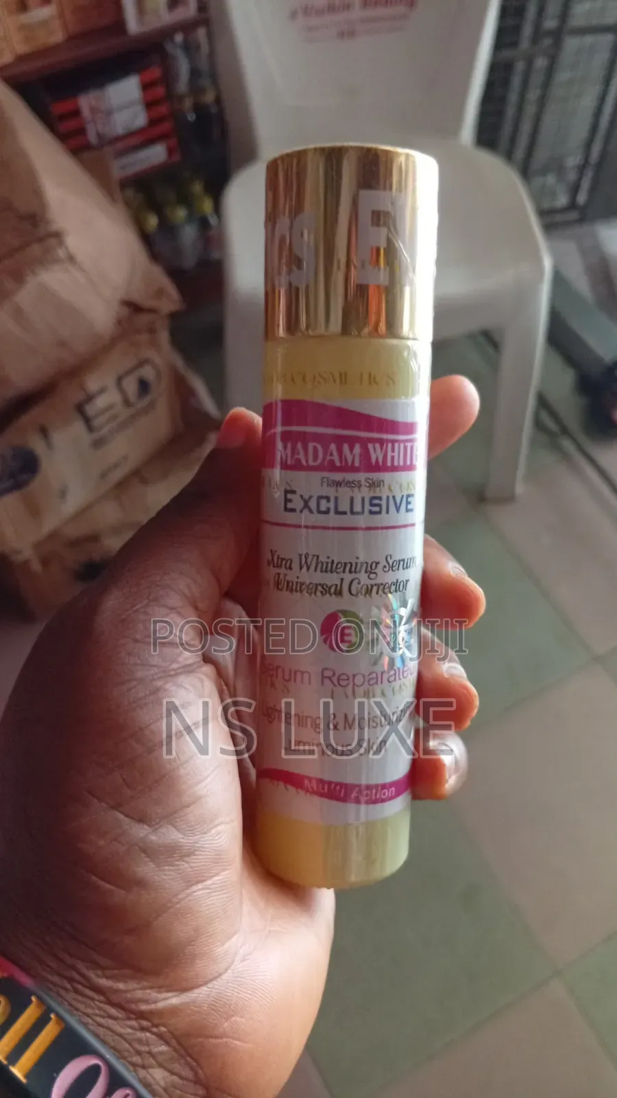 Kizzygold Half Caste Oil and Madam White Serum