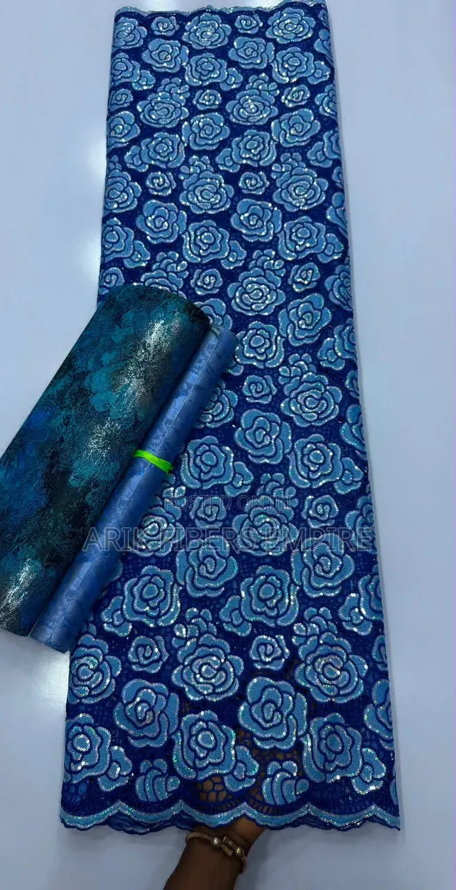 Guipure Sequin Cord Lace