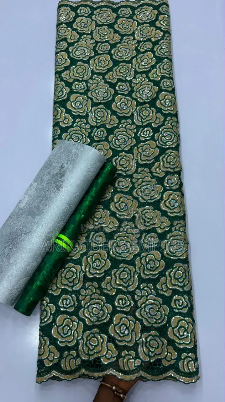 Guipure Sequin Cord Lace