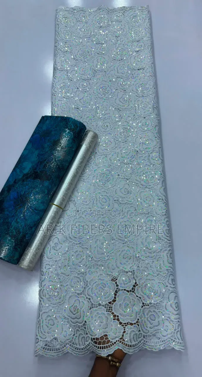 Guipure Sequin Cord Lace