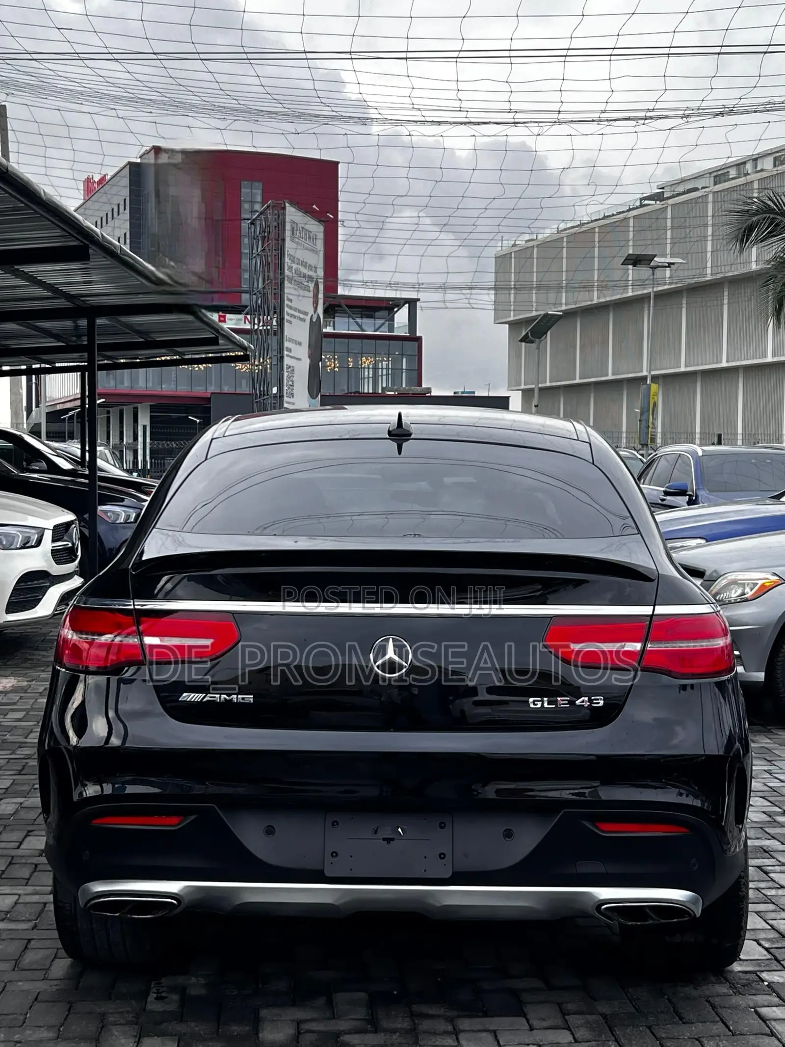 Mercedes-Benz GLE-Class AMG GLE 43 4MATIC 2017 Black