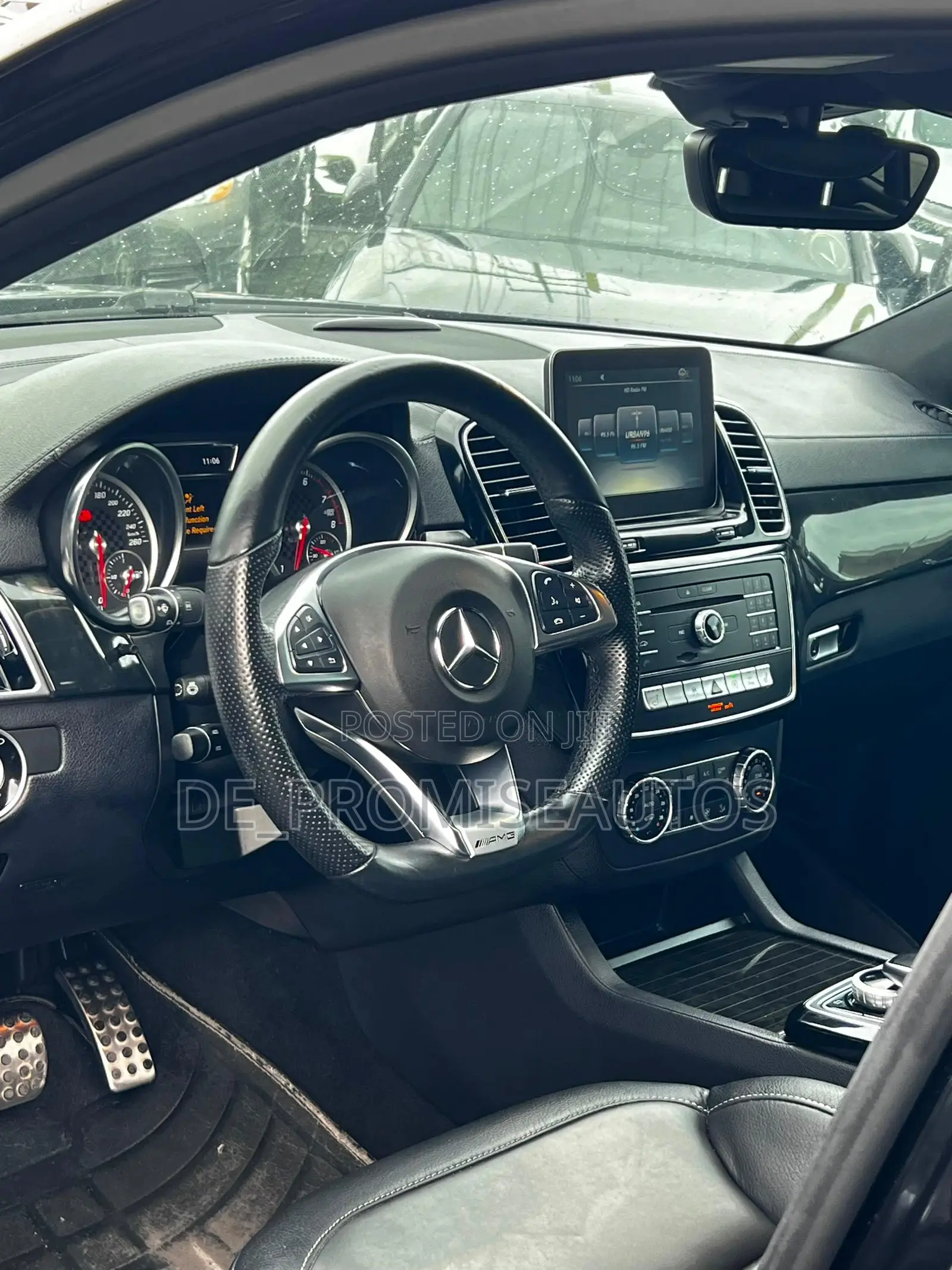 Mercedes-Benz GLE-Class AMG GLE 43 4MATIC 2017 Black
