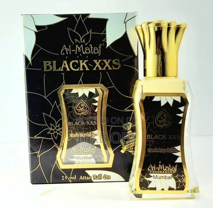 Al-Mataf Black XXS 48hours Long Lasting Oil Perfume 25ml