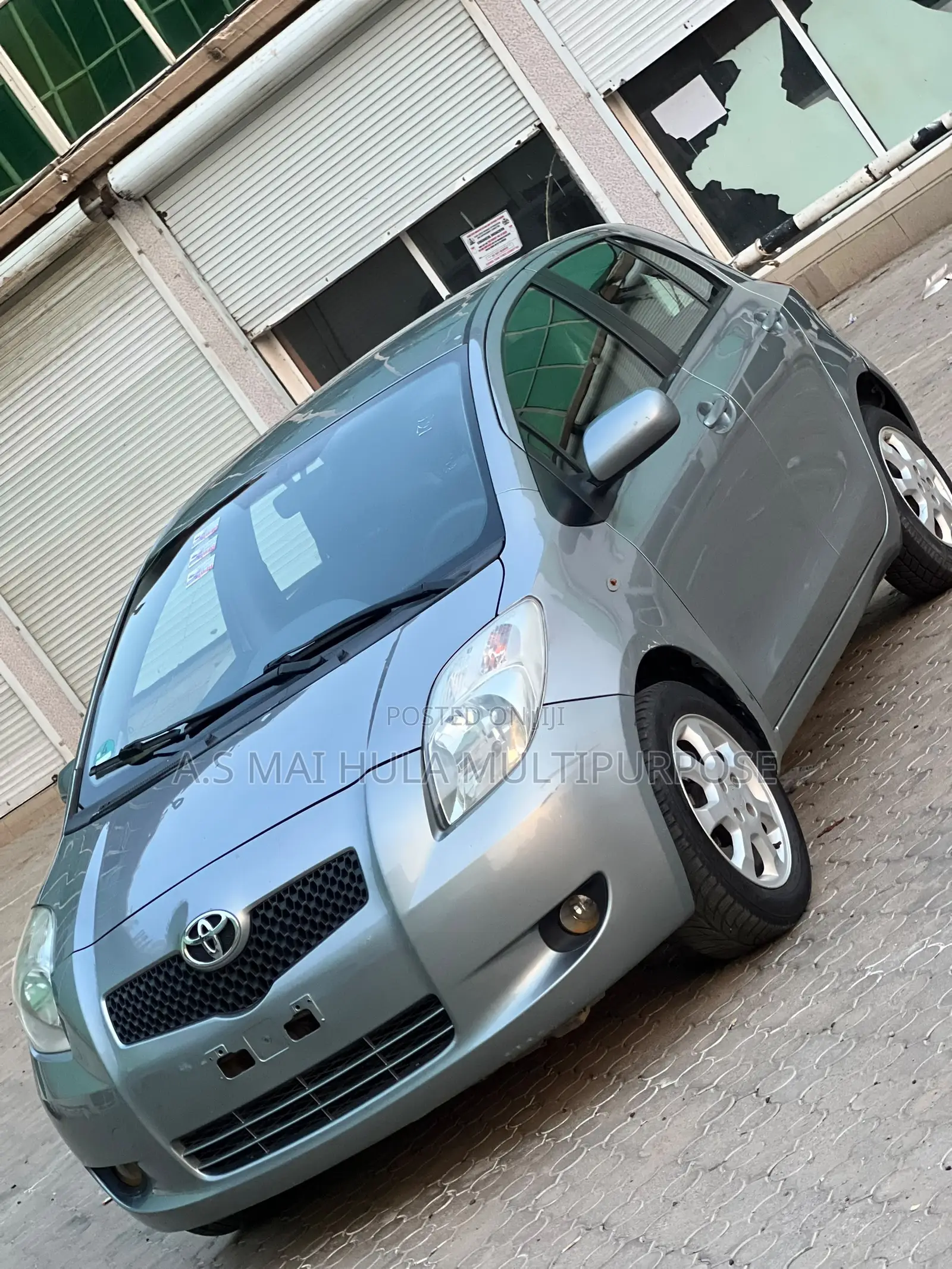 Toyota Yaris 2008 Gray