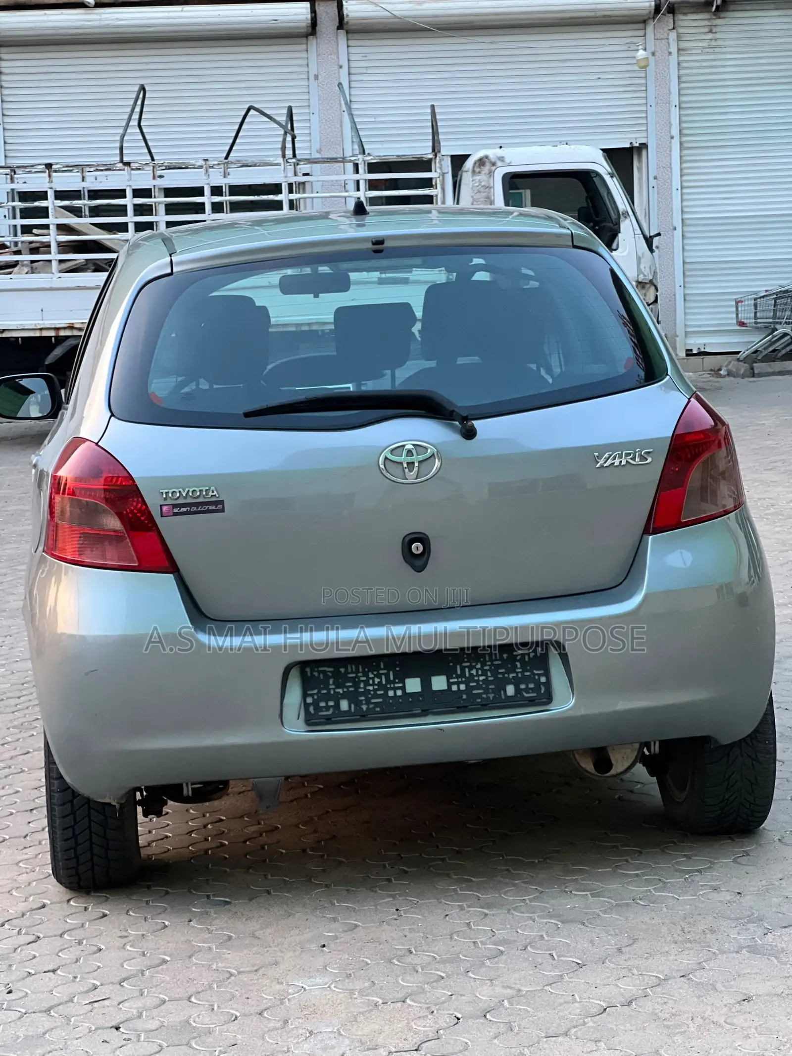 Toyota Yaris 2008 Gray