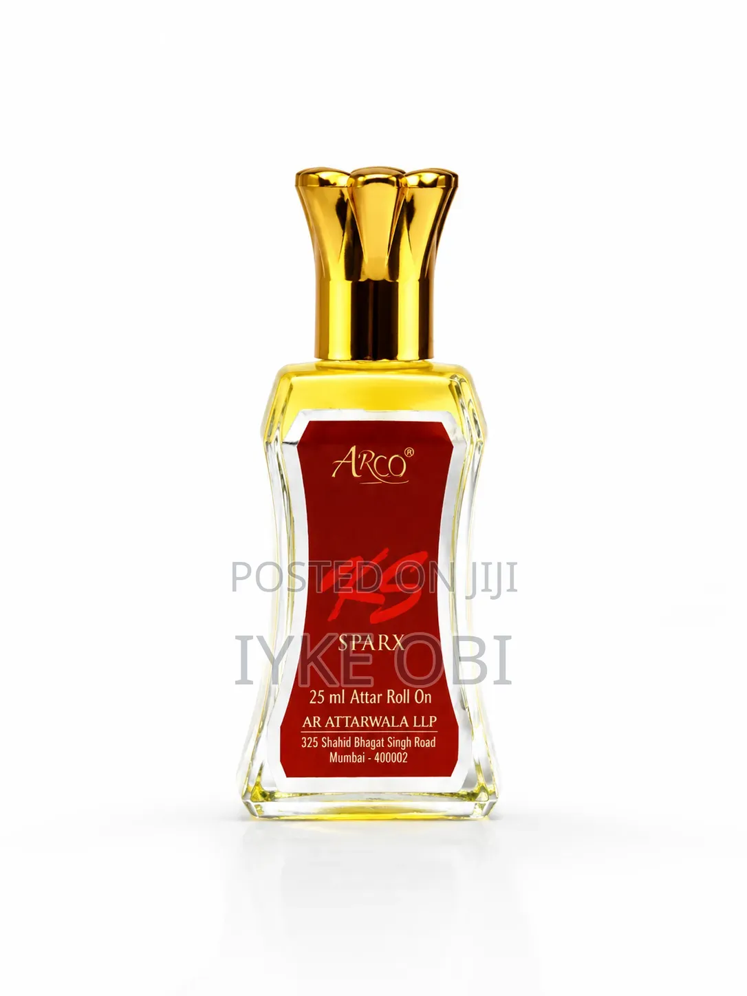 Almas Ks Sparx 48hours Long Lasting Oil Perfume 25ml
