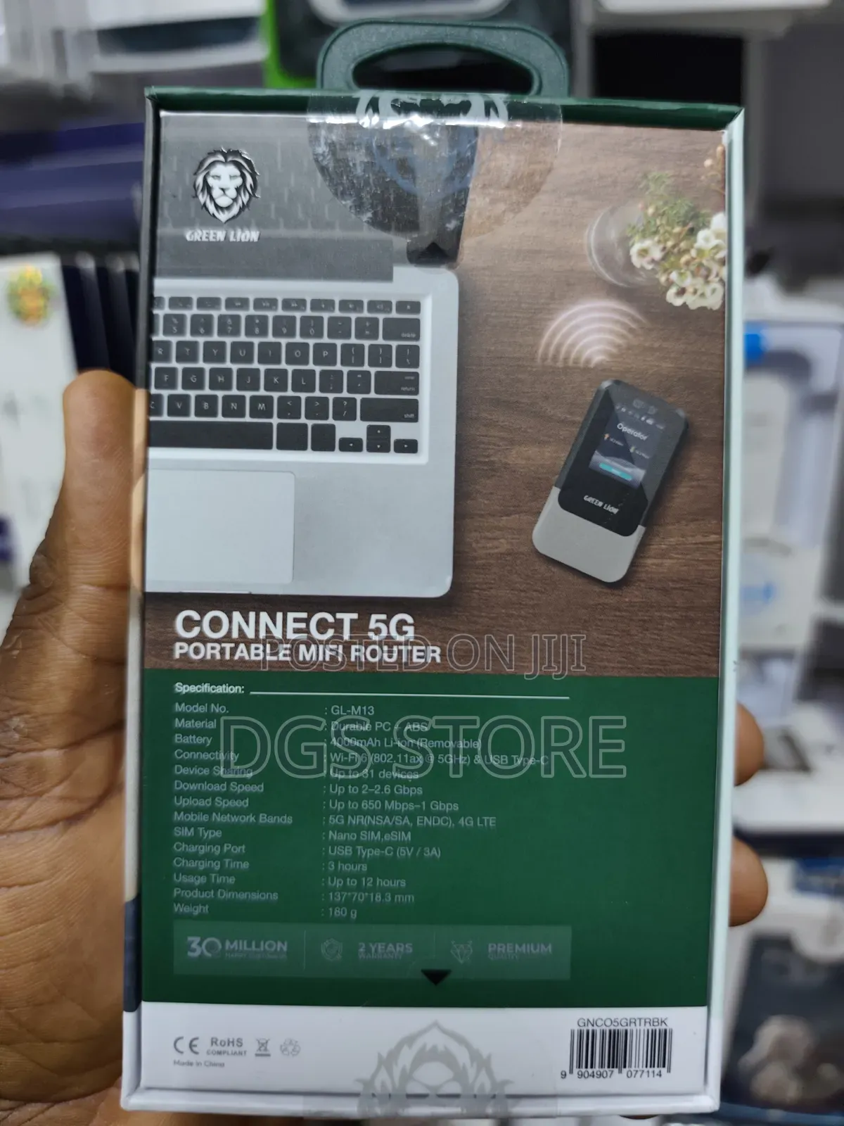 Green Lion Connect 5g Portable Mifi Router